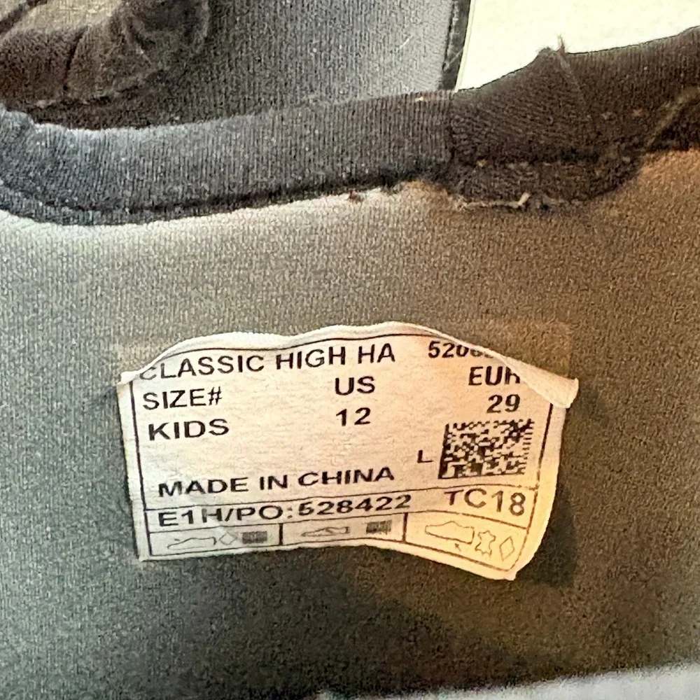 Bogs‎ Classic High Boots Kids 12 Black Good Waterproof Insulated Neoprene Snow